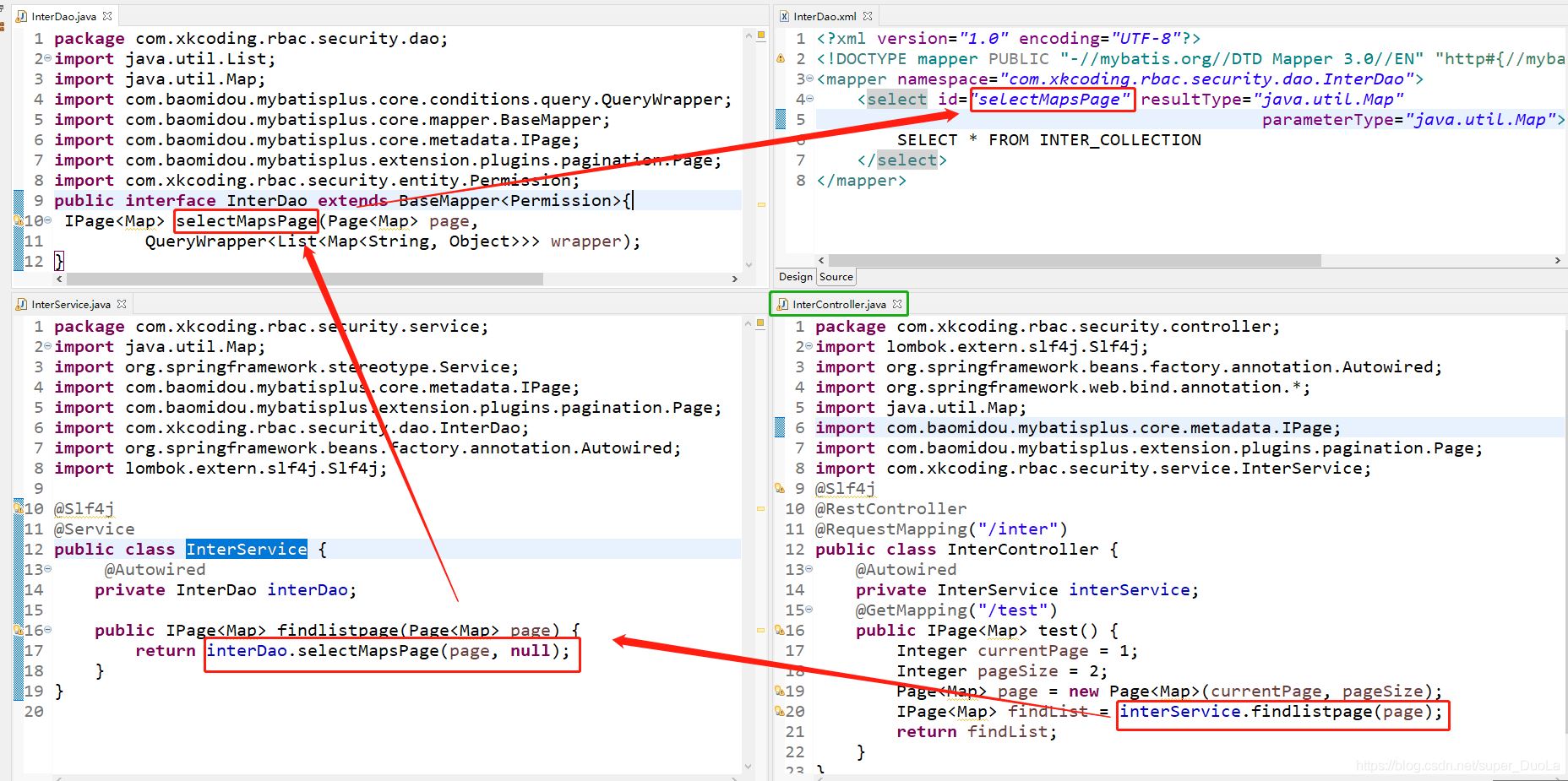 Springboot中MyBatisplus使用IPage和Page分頁的實例代碼