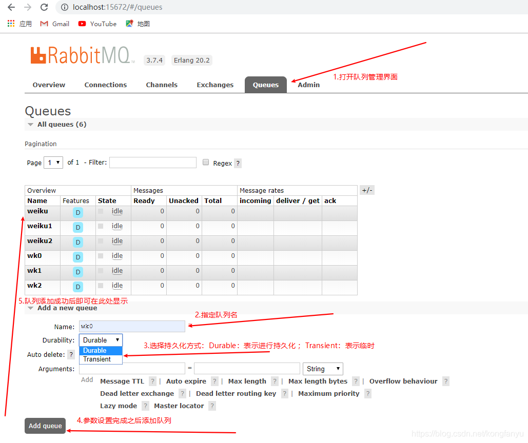 SpringBoot中使用 RabbitMQ的教程詳解