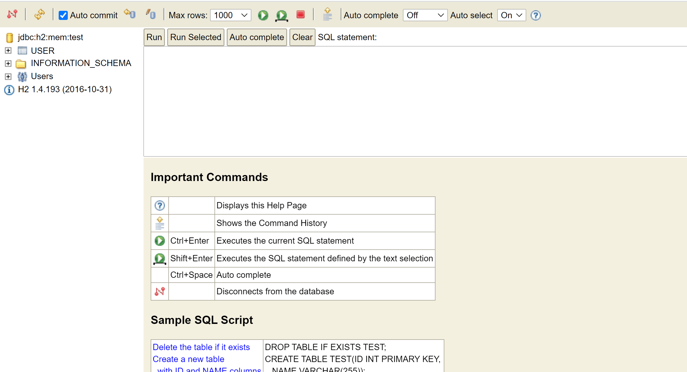 h2database在springboot中的使用教程