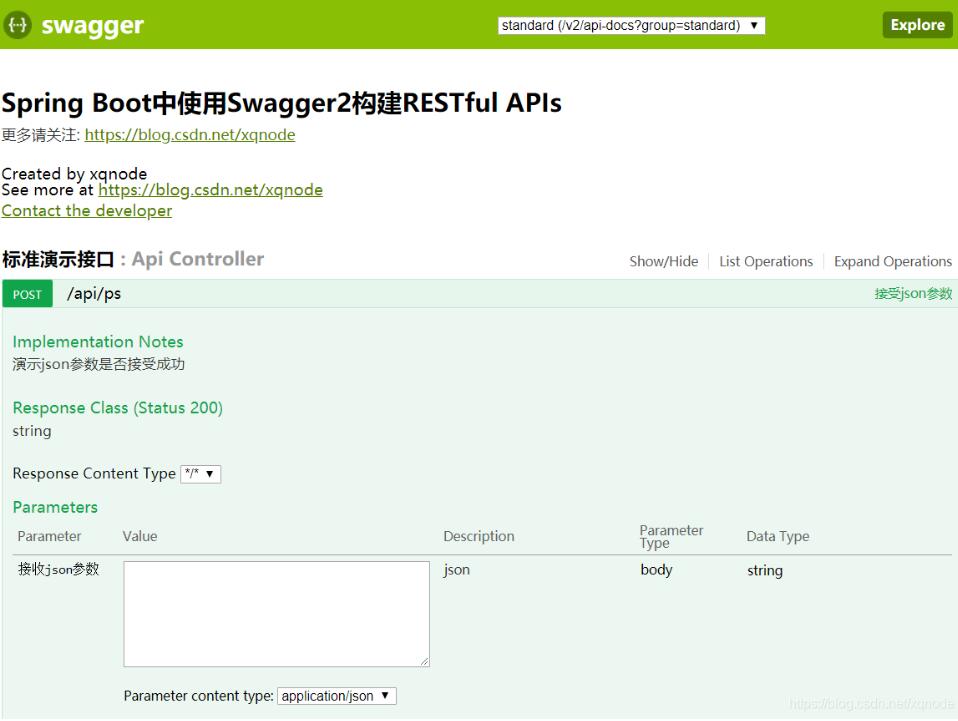 SpringBoot集成swagger-ui以及swagger分組顯示操作