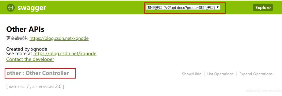 SpringBoot集成swagger-ui以及swagger分組顯示操作
