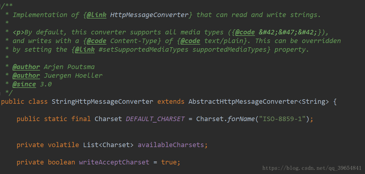 springboot全局字符編碼設(shè)置解決亂碼問(wèn)題
