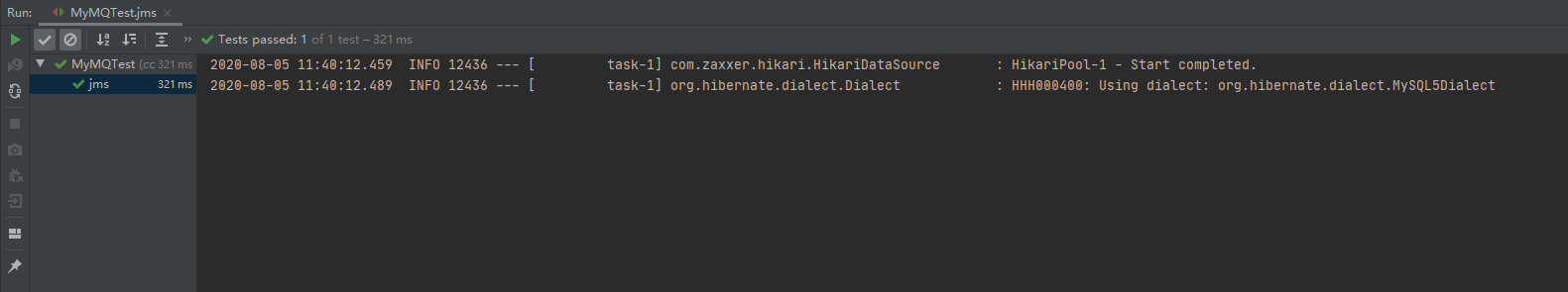 SpringBoot 整合 JMSTemplate的示例代碼