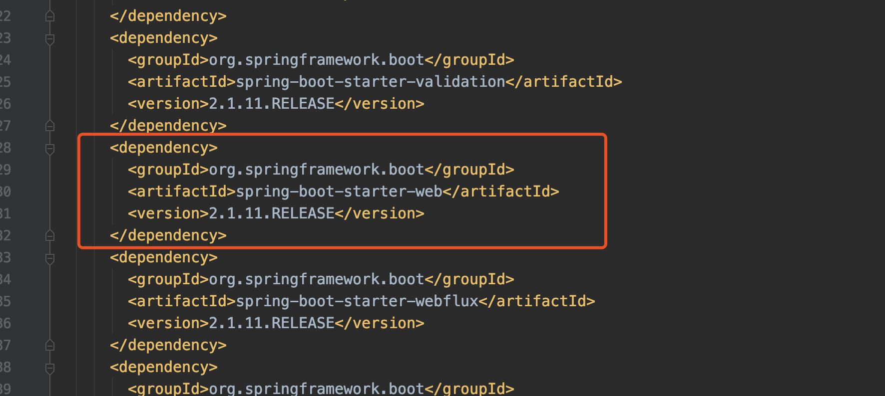 Springboot的maven間接依賴的實(shí)現(xiàn)