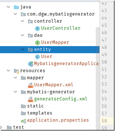 SpringBoot使用Mybatis-Generator配置過程詳解