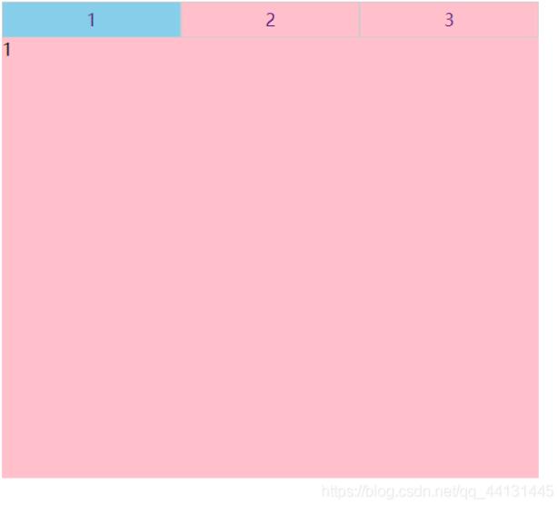 JavaScript實(shí)現(xiàn)簡易tab欄切換內(nèi)容欄
