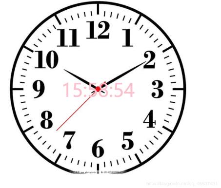 JavaScript編寫開發動態時鐘