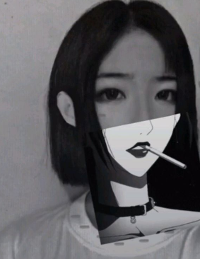抖音怎么弄動漫半遮臉？半遮臉教程分享