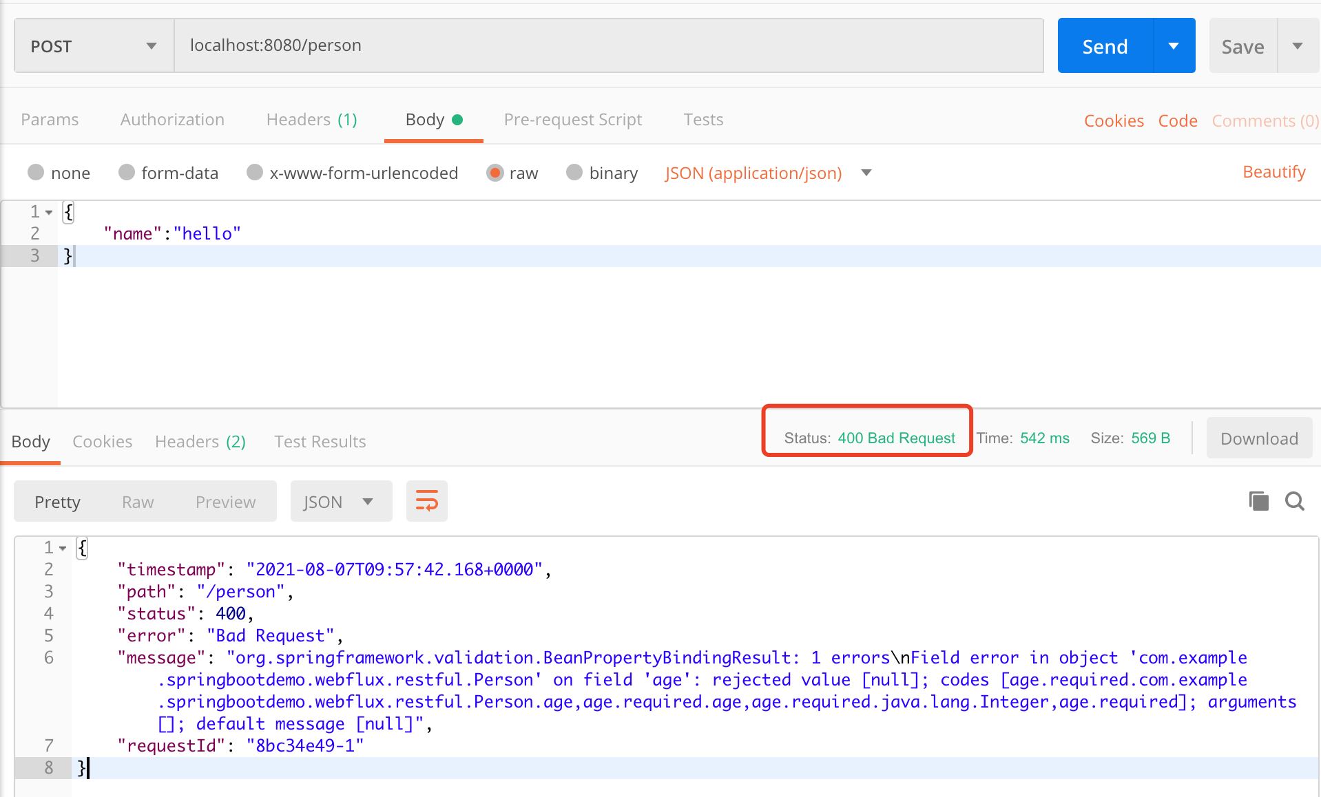 Spring WebFlux實現(xiàn)參數校驗的示例代碼