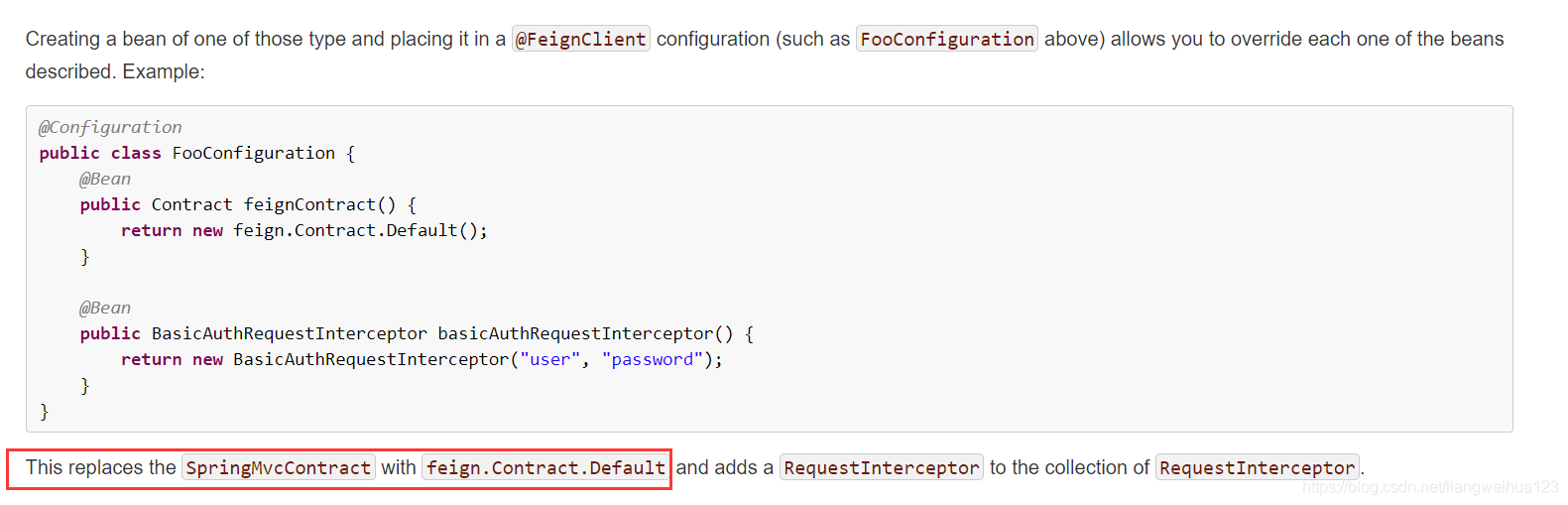 spring cloud Feign使用@RequestLine遇到的坑