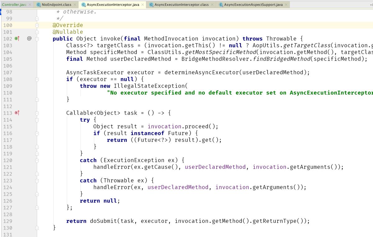 spring boot使用@Async異步注解的實(shí)現(xiàn)原理+源碼