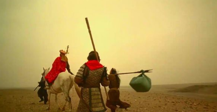 【抖音大話西游至尊寶漫畫卡通頭像】至尊寶扛著棍子情侶頭像分享