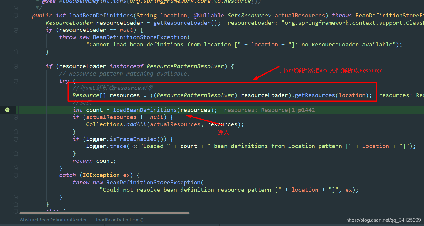 Spring中Xml屬性配置的解析全過程記錄