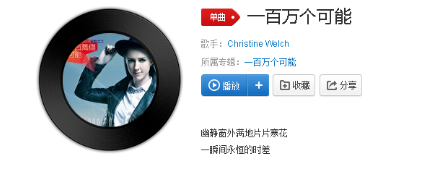 抖音在一瞬間有一百萬個可能是什么歌？完整版歌詞分享