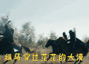 【抖音縱馬穿過茫茫的大漠GIF表情包】全套高清無水印分享