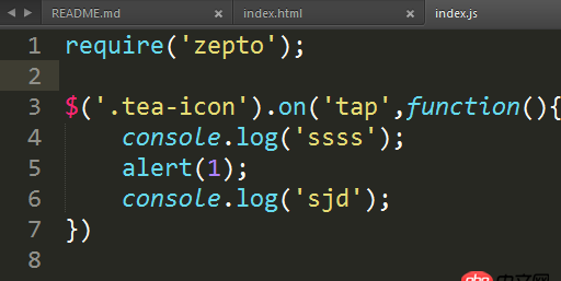 javascript - fis3 構(gòu)建 模塊加載調(diào)用問題，index.js不能加載模塊zepto.js，也沒有錯誤報警，