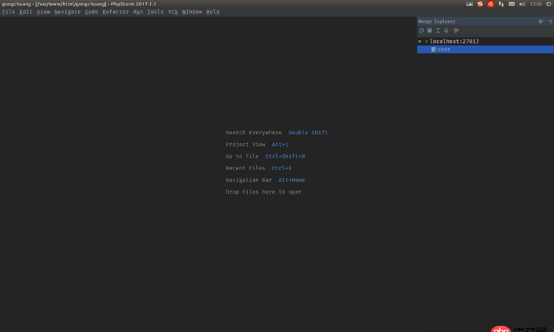 node.js - 如何在webstorm中啟動并連接mongodb數據庫呢？