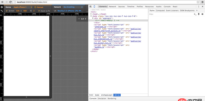 node.js - react應(yīng)用加了react-redux后webpack打包后頁面顯示空白，也沒有報錯