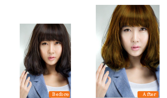 美圖秀秀如何應用局部變色筆？