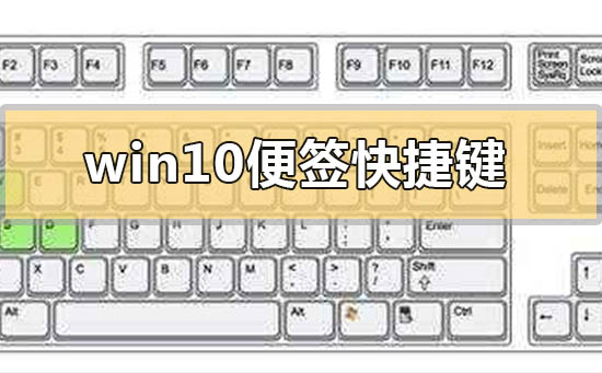 win10便簽快捷鍵