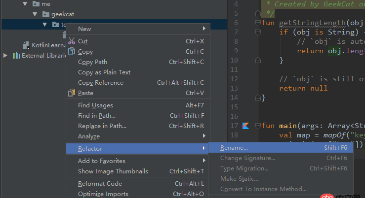 java - 一個現有的項目包名類似于com.company.........，如何才能簡單的將包名修改為com.test.....