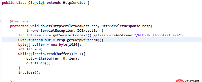 java - 為什么通過servlet訪問文件，b.exe就轉(zhuǎn)換為下載，a.png就是用瀏覽器打開？如何讓a.png也轉(zhuǎn)換為下載呢？