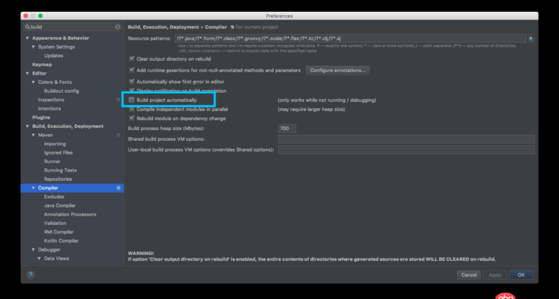java - idea能不能像STS那樣直接通過保存快速重啟Spring Boot項(xiàng)目