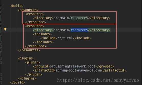 解決Spring boot整合mybatis,xml資源文件放置及路徑配置問題