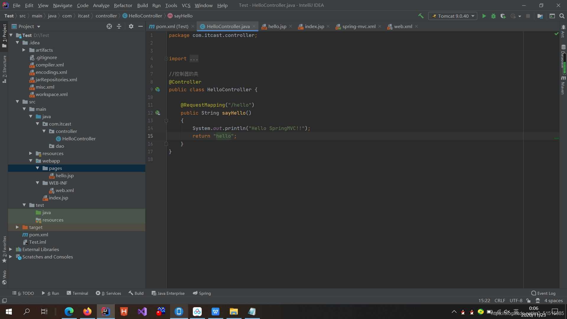 Spring MVC創(chuàng)建項(xiàng)目踩過(guò)的bug
