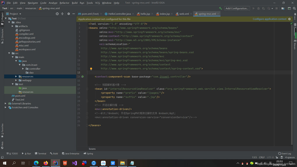 Spring MVC項目開發踩過的一些bug