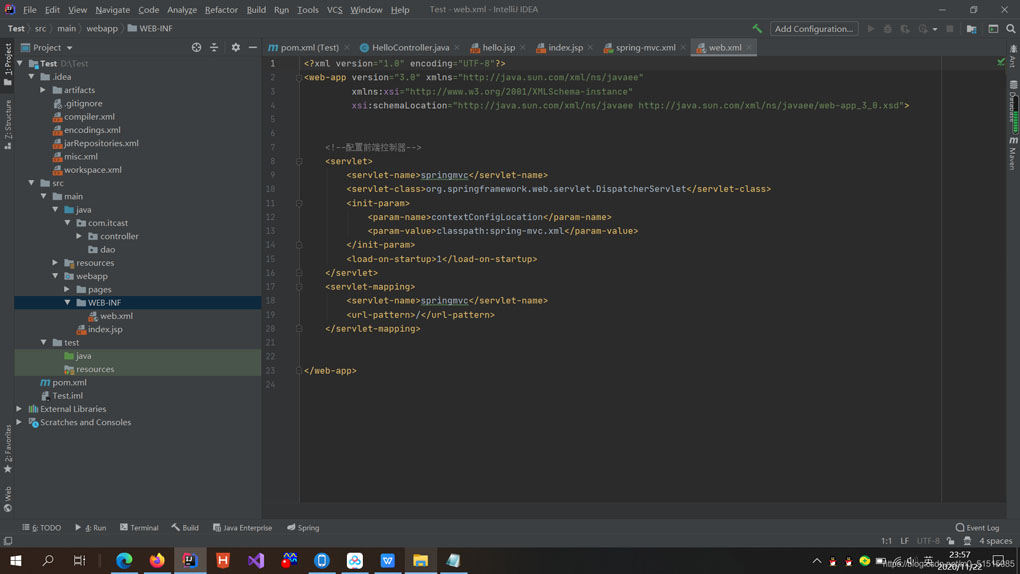 Spring MVC項目開發踩過的一些bug