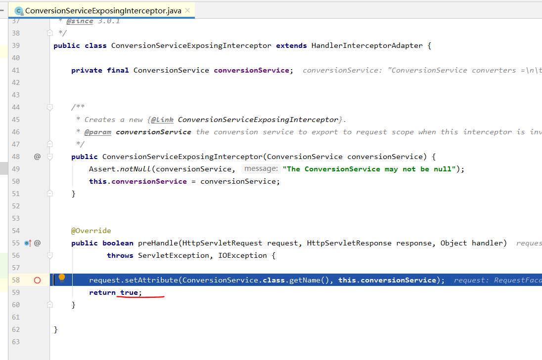 Spring HandlerInterceptor實現原理代碼解析