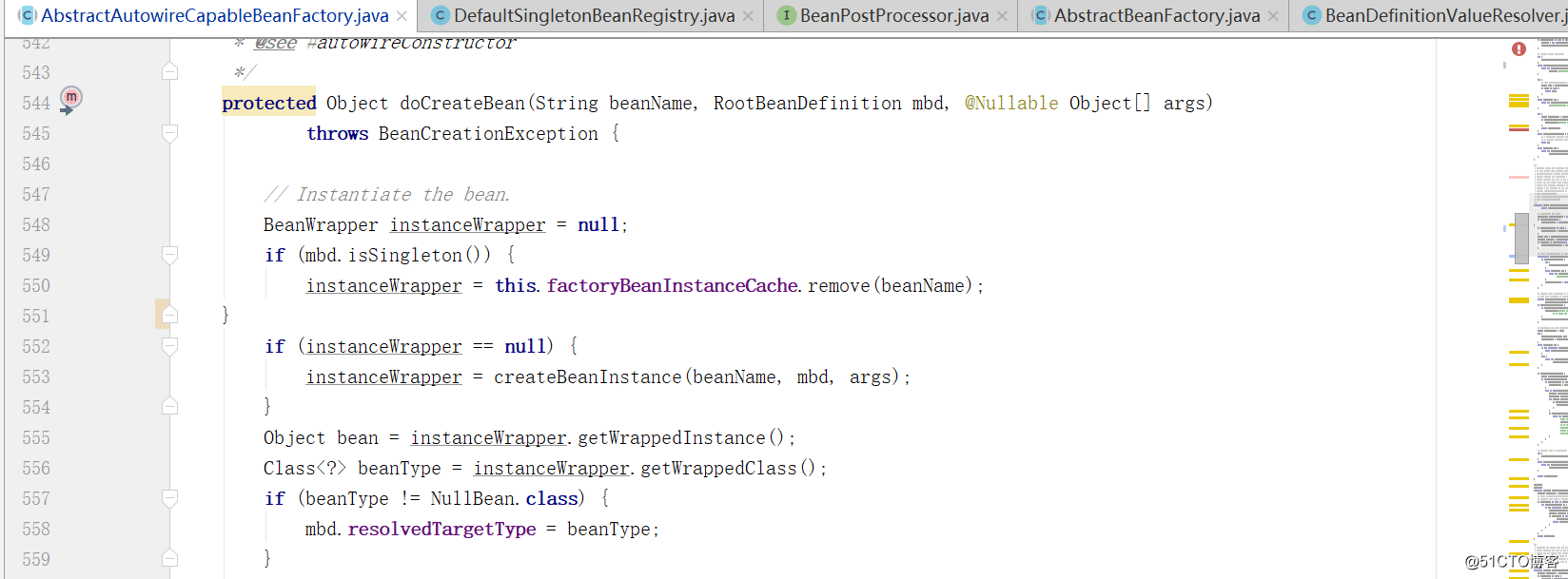 Spring Bean生命周期源碼原理圖解
