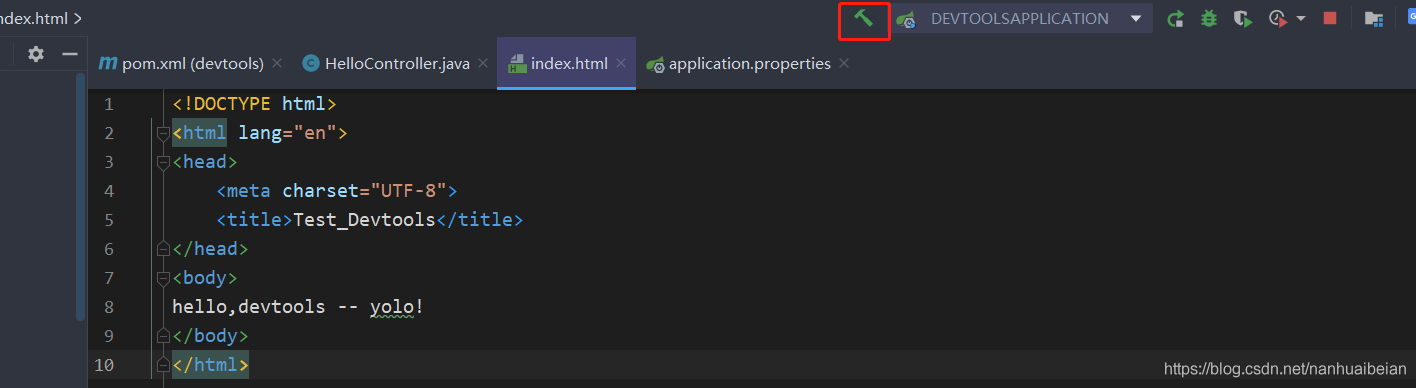 一篇文章帶你搞定SpringBoot不重啟項目實現修改靜態資源