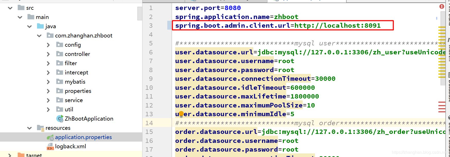Spring Boot集成 Spring Boot Admin 監控