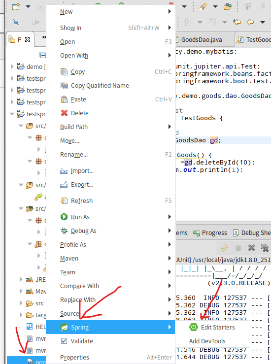 Spring boot整合mybatis實(shí)現(xiàn)過程圖解