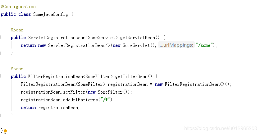 Spring Boot使用Servlet及Filter過程詳解