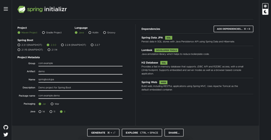 Spring Boot2.x集成JPA快速開發的示例代碼