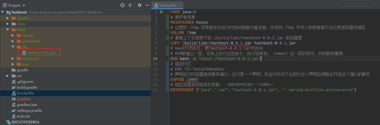 淺析SpringBoot打包上傳到docker并實現(xiàn)多實例部署(IDEA版)