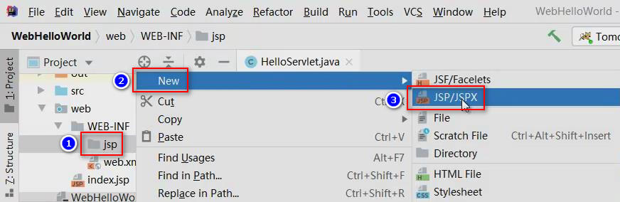 使用IDEA開發配置Java Web的初始化過程