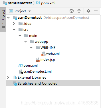 通過IEAD+Maven快速搭建SSM項(xiàng)目的過程(Spring + Spring MVC + Mybatis)