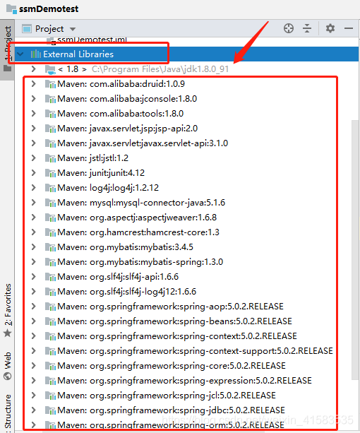 通過IEAD+Maven快速搭建SSM項(xiàng)目的過程(Spring + Spring MVC + Mybatis)