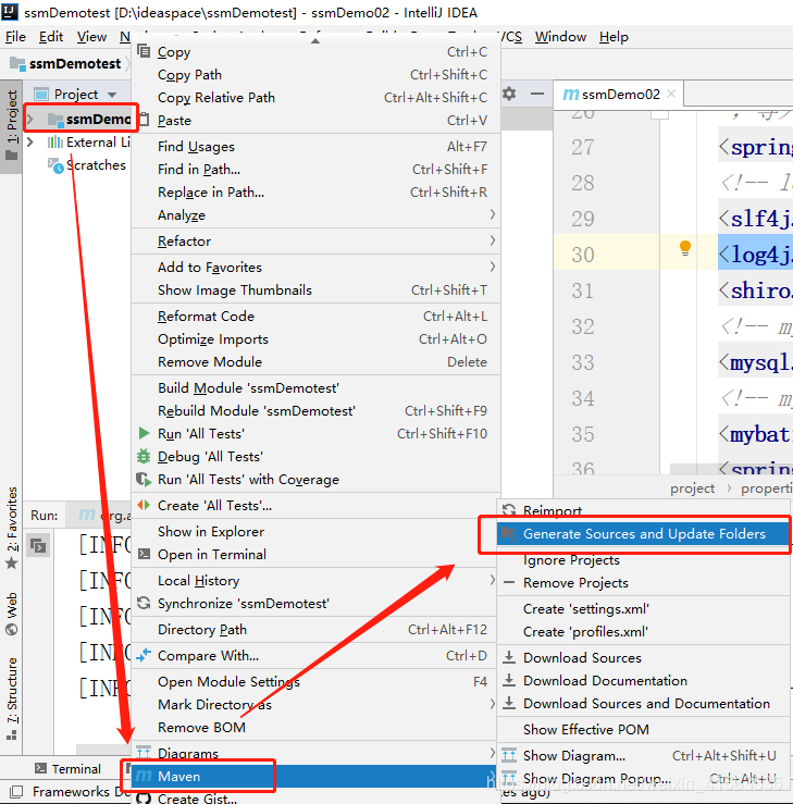 通過IEAD+Maven快速搭建SSM項(xiàng)目的過程(Spring + Spring MVC + Mybatis)