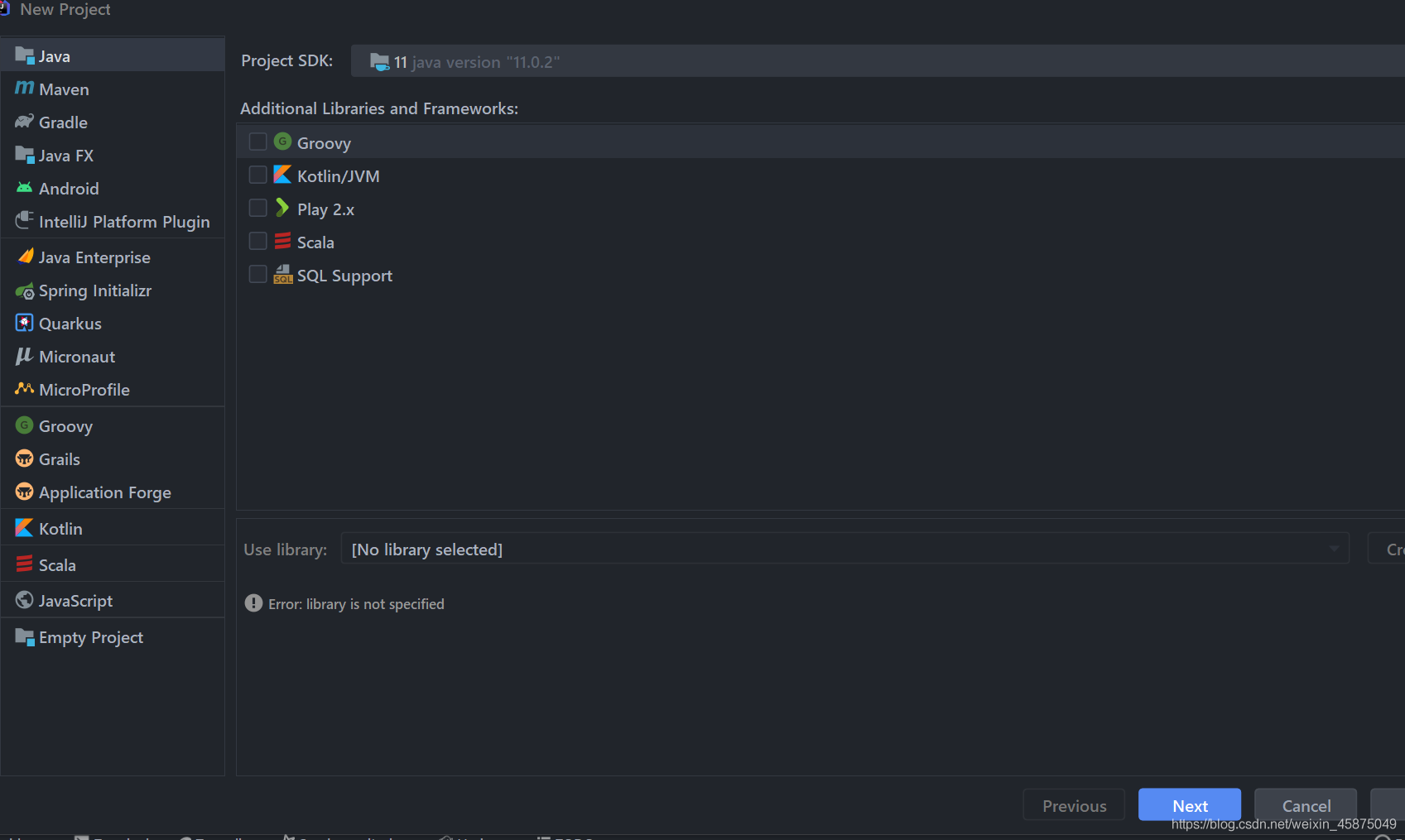 2020新版idea創(chuàng)建項目沒有javaEE 沒有Web選項的完美解決方法