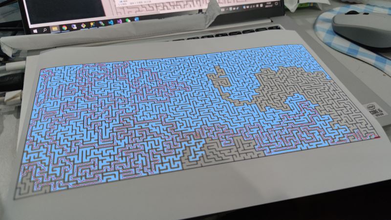 Javascript結(jié)合Vue實(shí)現(xiàn)對任意迷宮圖片的自動尋路