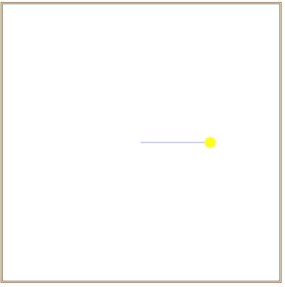 JavaScript實(shí)現(xiàn)沿五角星形線擺動(dòng)的小圓實(shí)例詳解