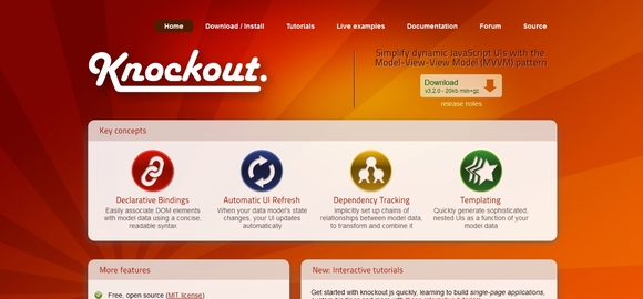 10個優秀的JavaScript開發框架