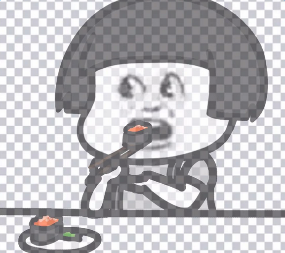 【抖音微信我真的好餓蘑菇頭】高清無水印表情包分享