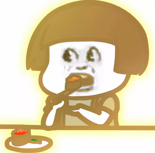 【抖音微信我真的好餓蘑菇頭】高清無水印表情包分享