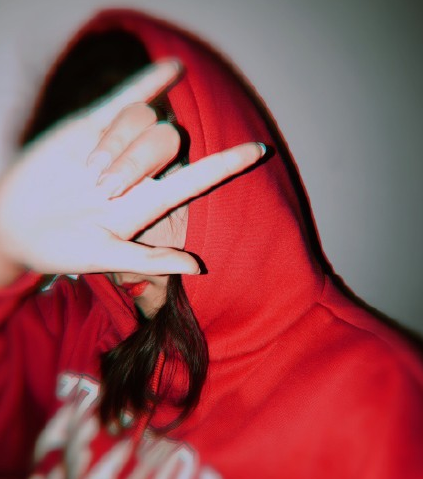 抖音花式遮臉圖片_抖音花式遮臉無水印潮圖頭像分享